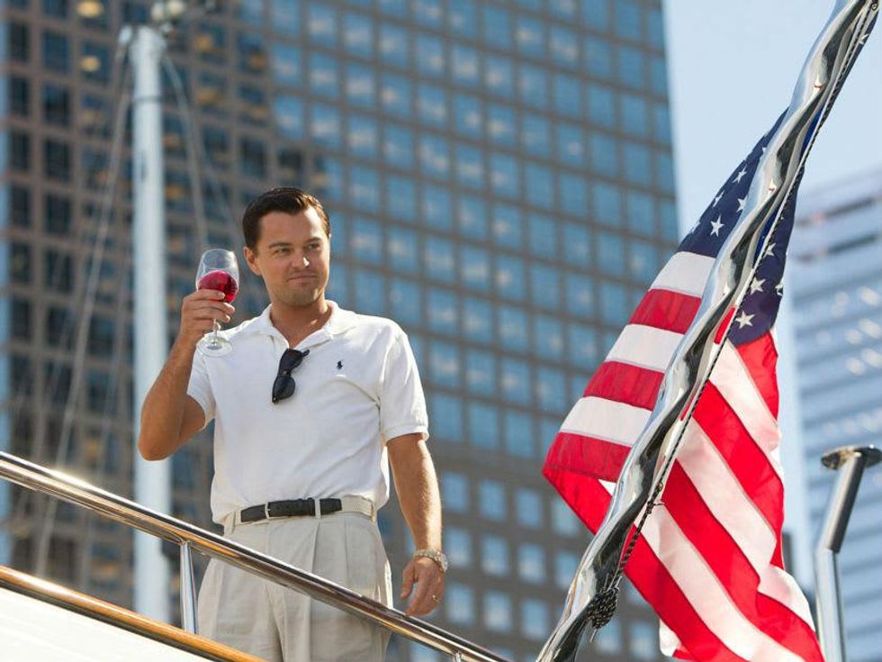 The Wolf of Wall Street with Leonardo DiCaprio