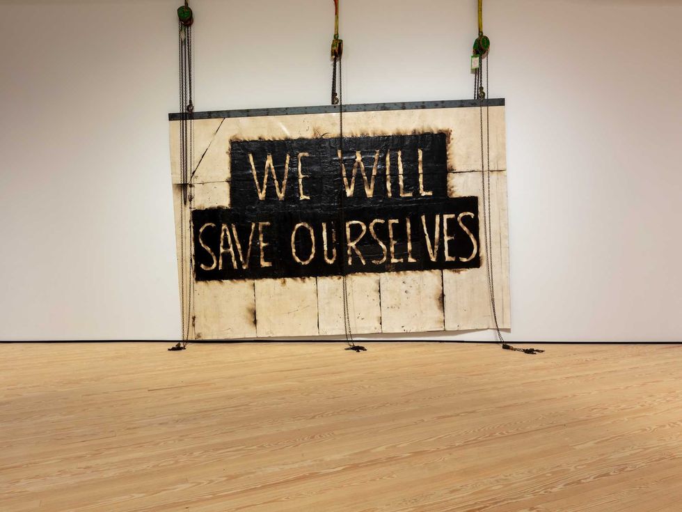 Theaster Gates WE WILL SAVE OURSELVES
