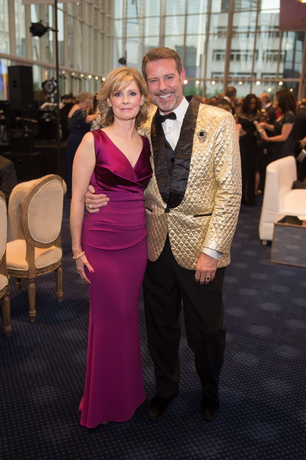 Thecla Harper, Paul Van Atta at 2017 TUTS Dreamgirls Gala