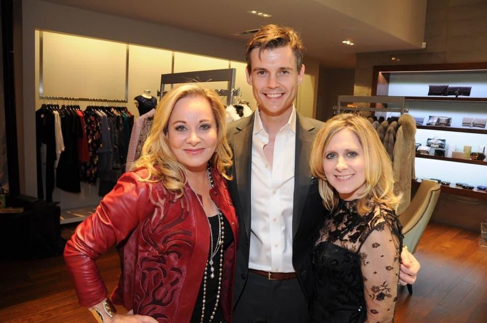 Theresa Bruno, Joel Cheatwood, Kim Giallanza at Elizabeth Anthony Generations of Glamour