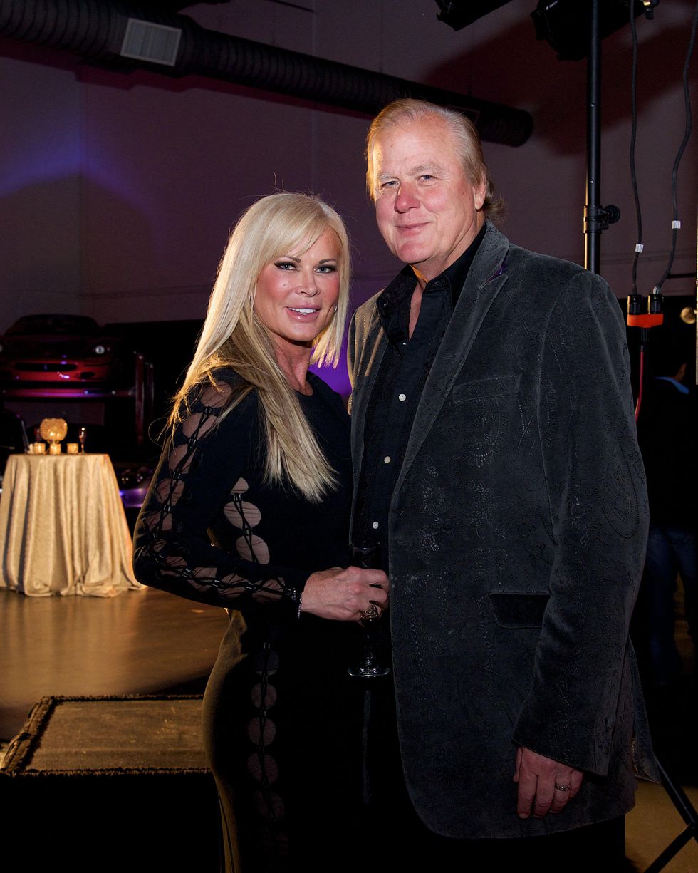Theresa Roemer and Lamar Roemer at Fashion Woodlands preview party