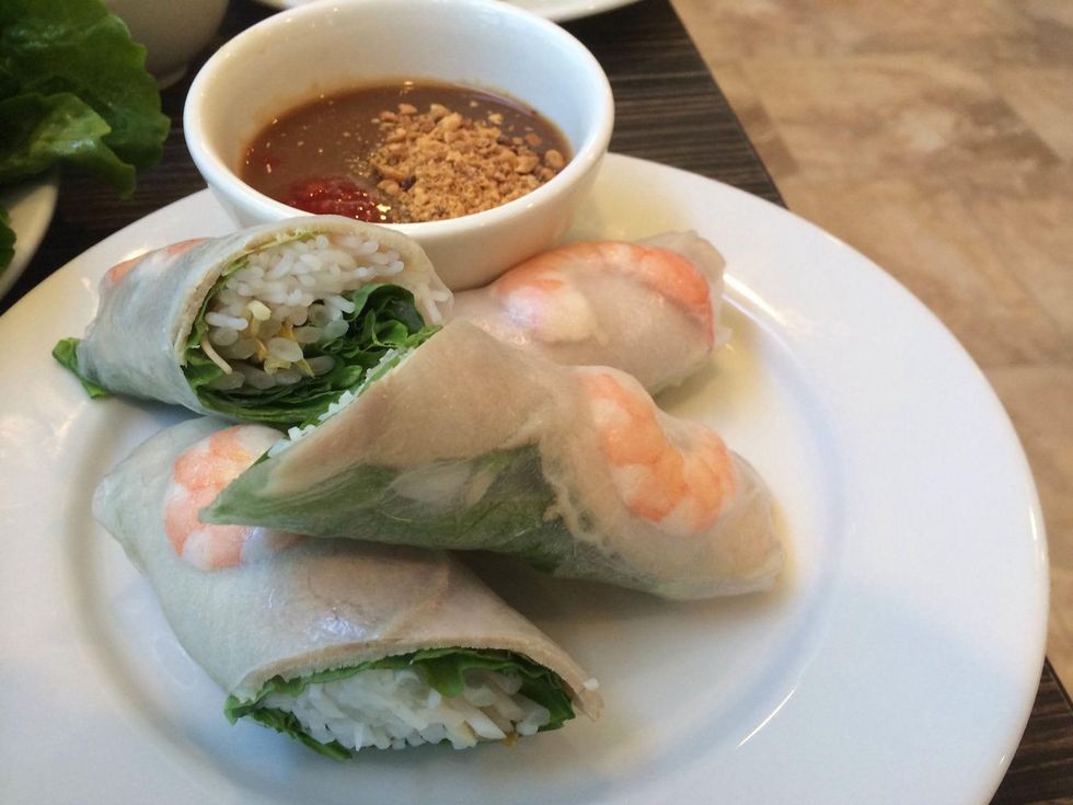 Thien An Vietnamese restaurant spring rolls