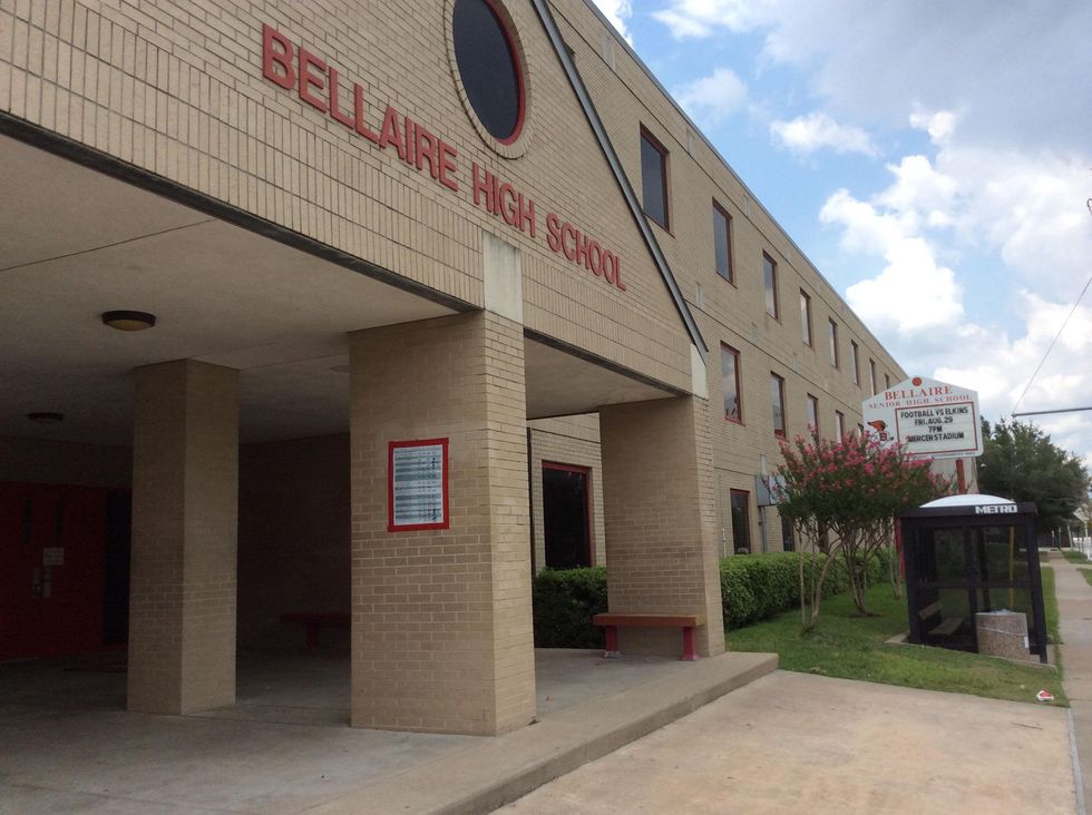 This new wing of Bellaire High, completed in 1993, will be torn down and replaced for $107 million.