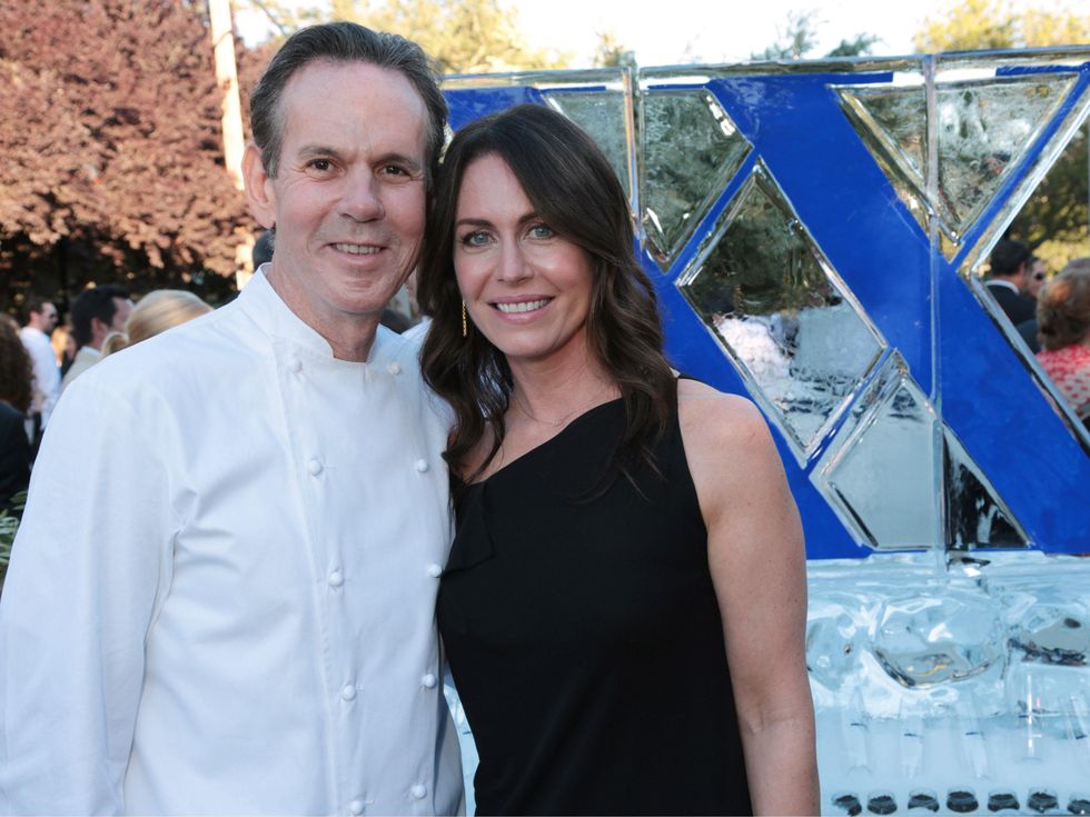Thomas Keller, Laura Cunningham, todd events napa party
