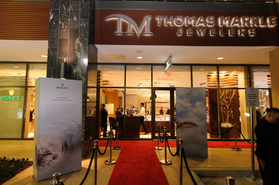Thomas Markle Jewelers grand opening at Gateway Memorial City December 2014