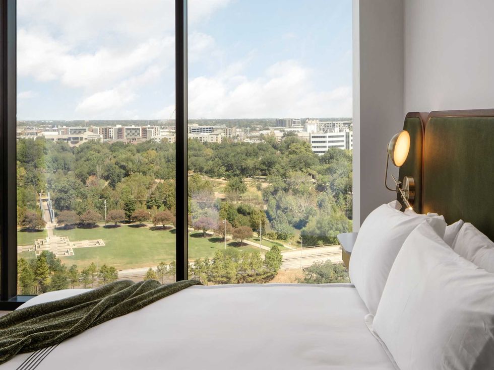 Thompson Hotel Houston park view