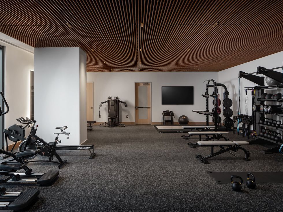 Thompson Hotel Spa fitness center