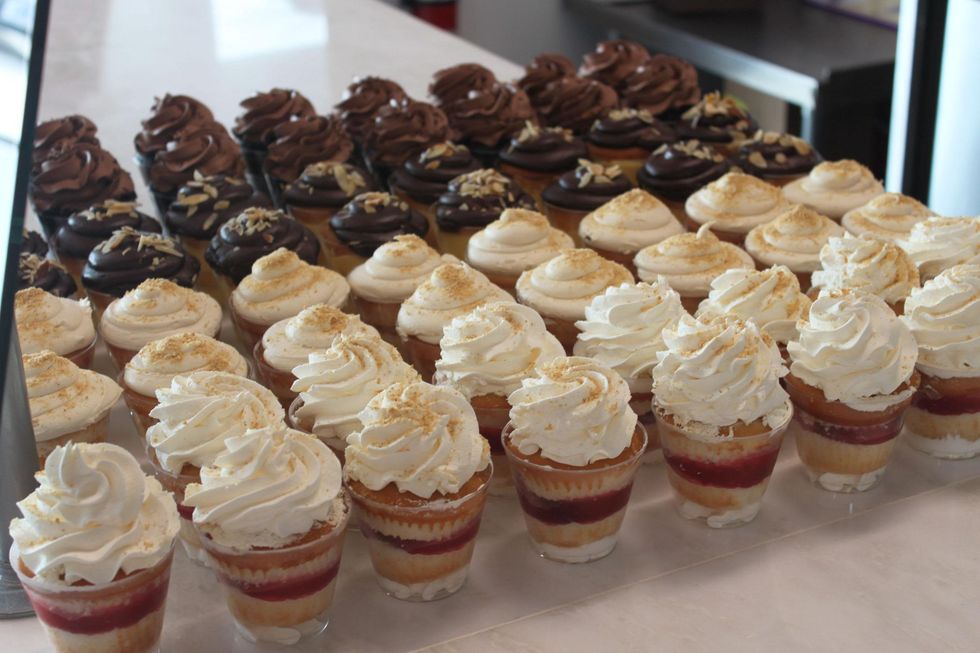 Three Brothers Bakery Washington Location Cake Parfaits