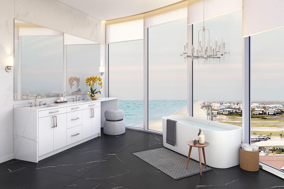 Tiara on the Beach Galveston rendering