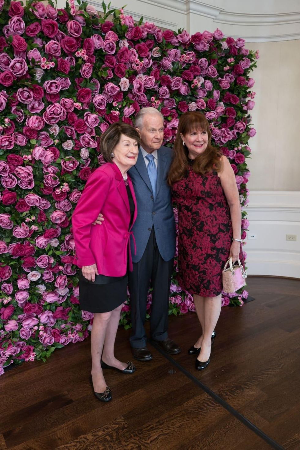 Tickled Pink Luncheon 2021 Cora Sue and Harry Mach, Barbara Van Postman
