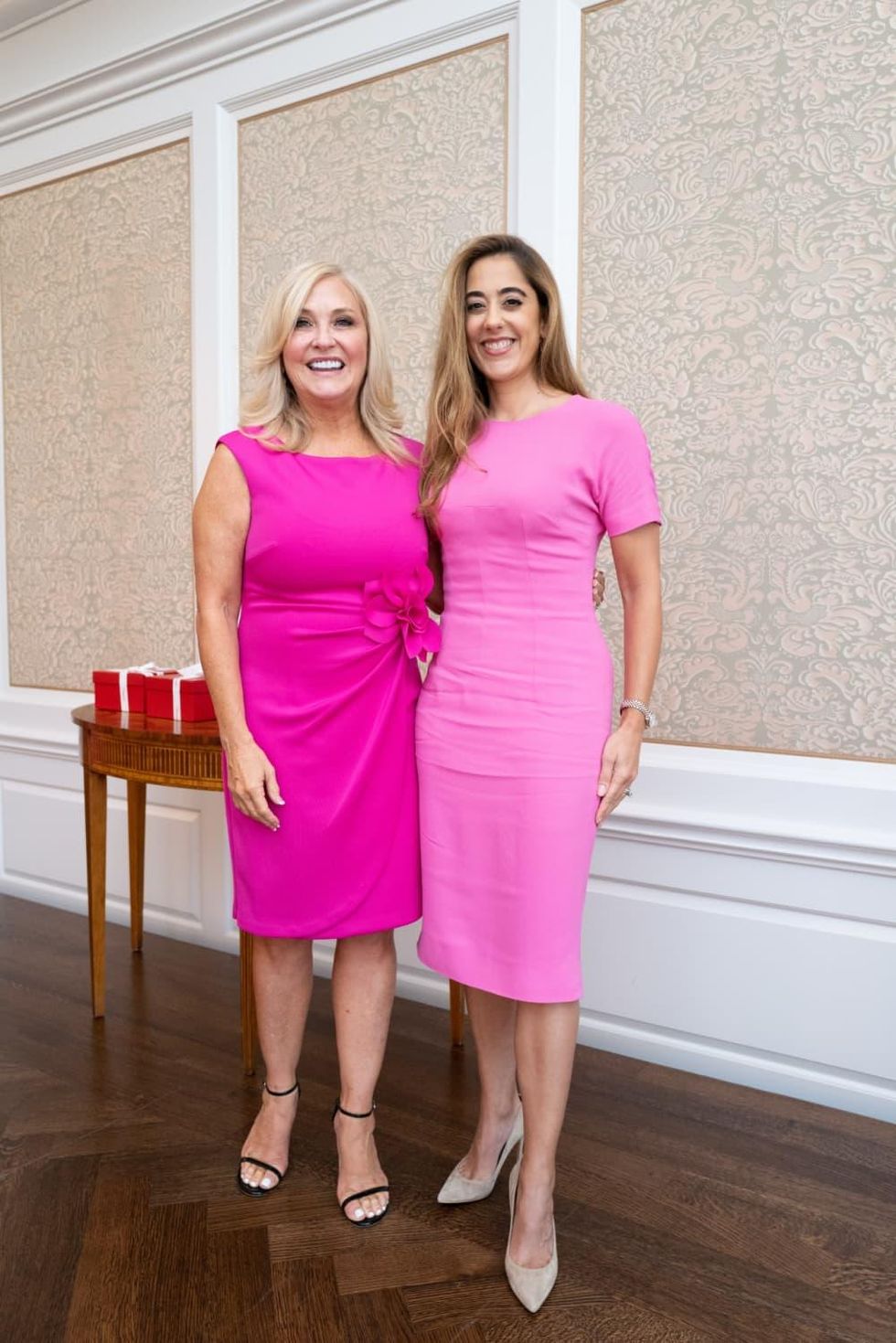 Tickled Pink Luncheon 2021 Karen DeGeurin Remington and Kristina Somerville