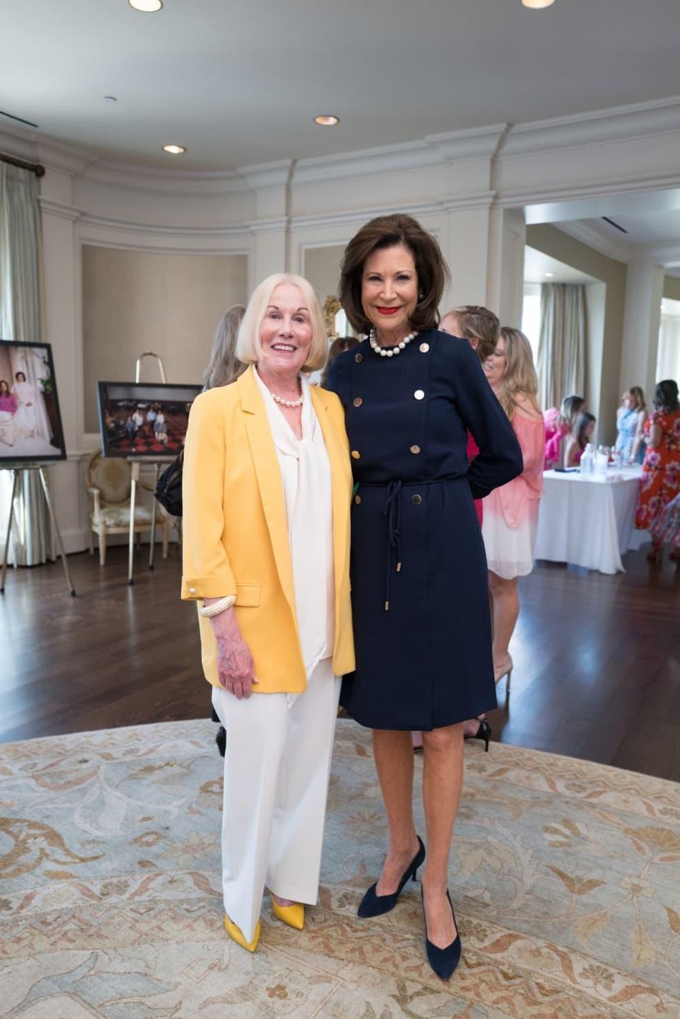 Tickled Pink Luncheon 2021Elsie Eckert and Betty Hrncir