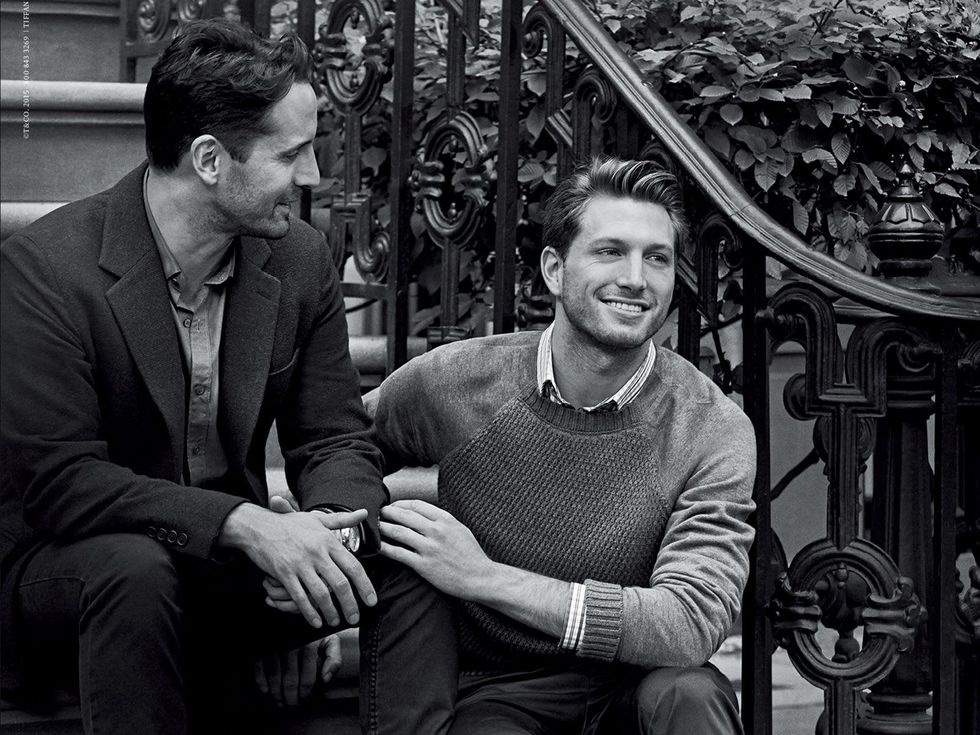 Tiffany engagement campaign January 2015 Male Couple