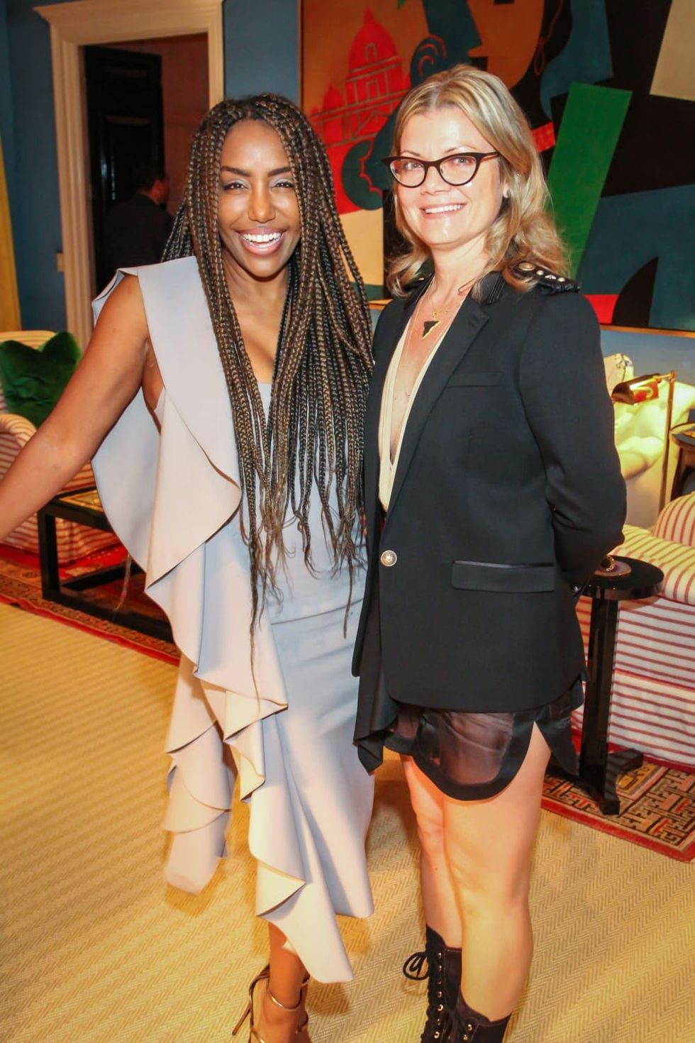 Tiffany Smith, Layla Salek at Legacy Cocktail Party