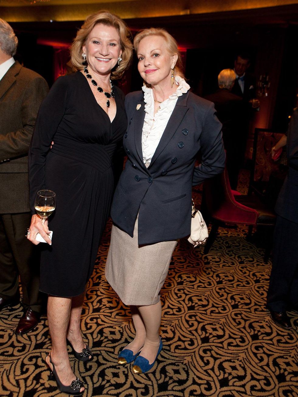 Tiger Ball kickoff party, January 2013, Carolyn Robertson, Karen Bradshaw