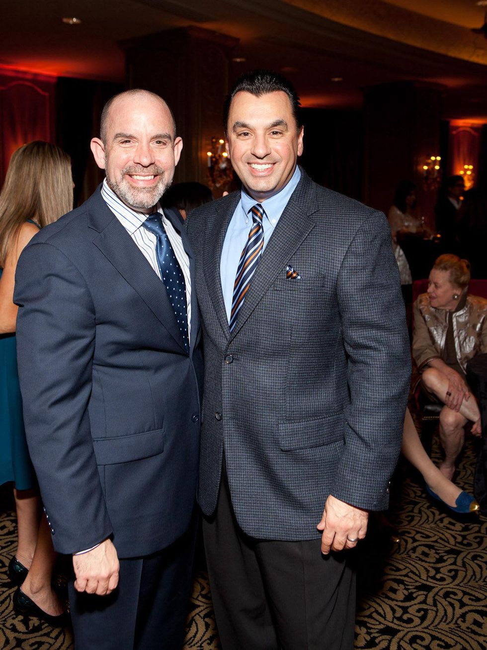 Tiger Ball kickoff party, January 2013, John Bradshaw Jr., Dr. Devinder Bhatia