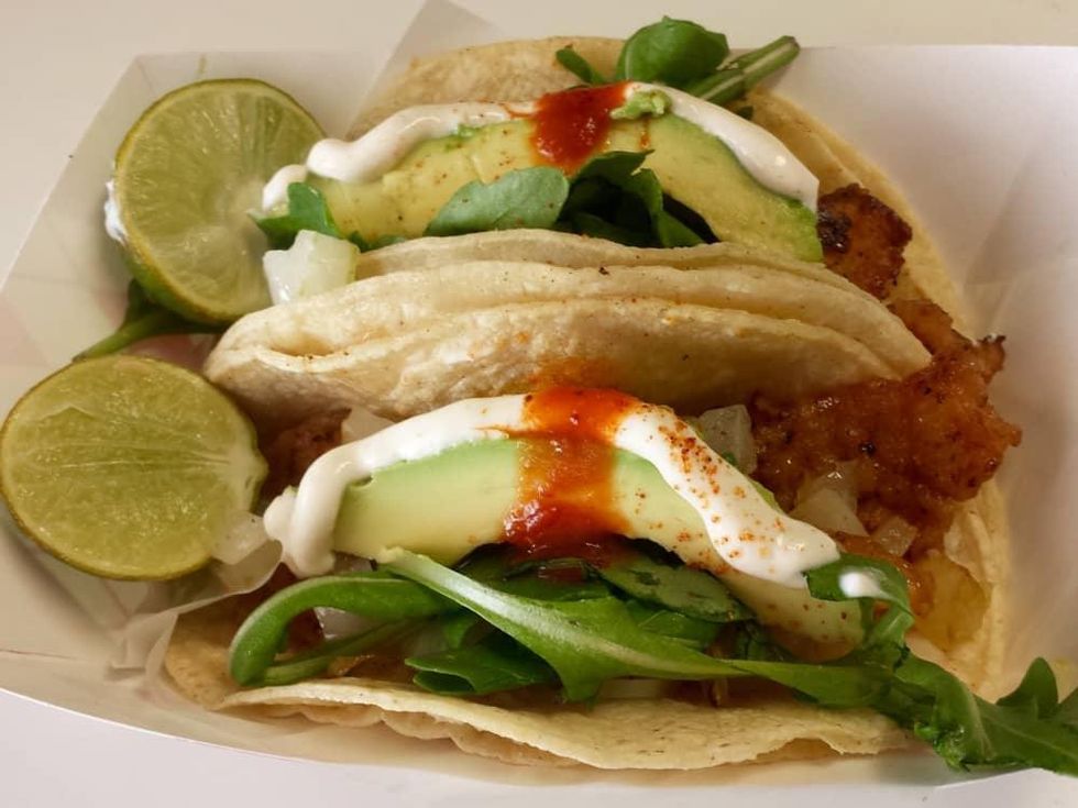 Tila's snapper taco