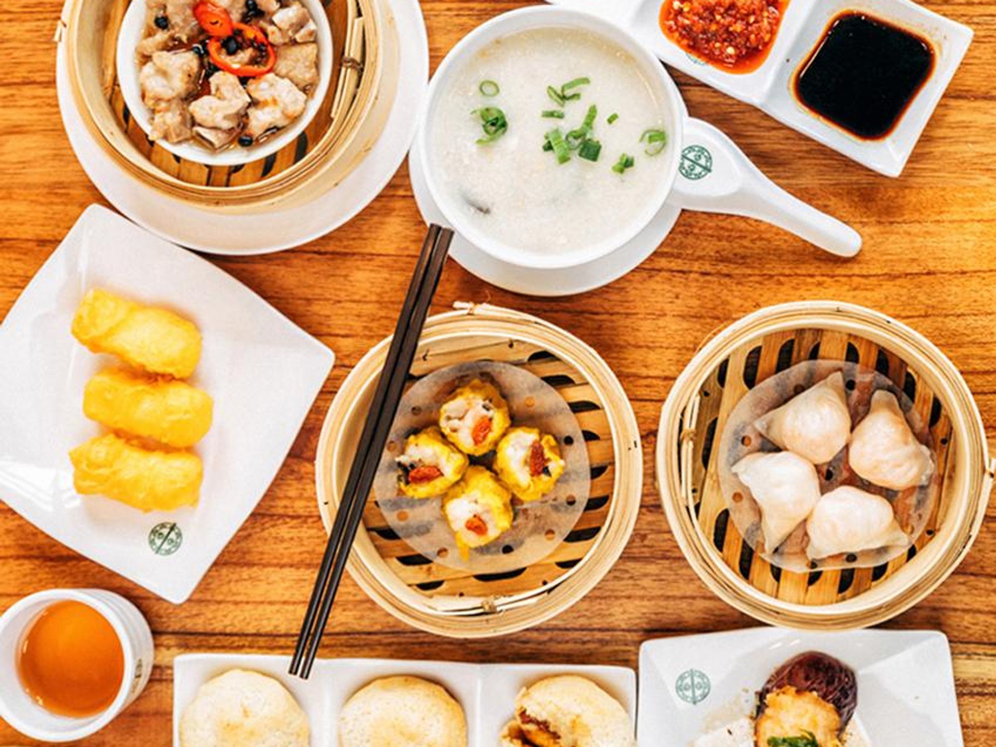 Tim Ho Wan food spread
