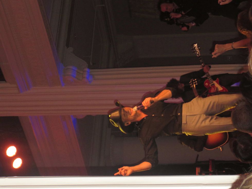 Tim McGraw in private concert at The Corinthian March 2014
