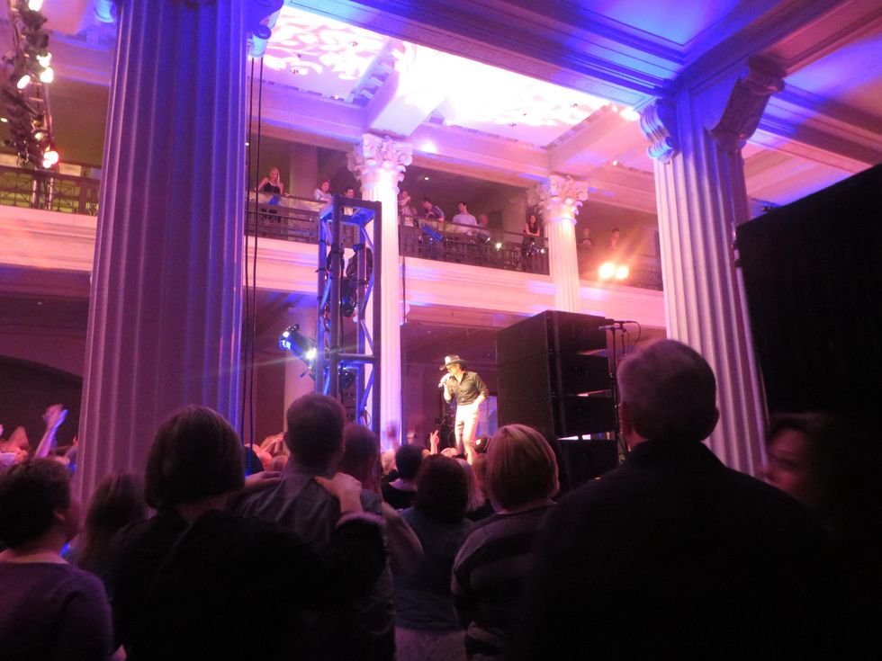 Tim McGraw in private concert at The Corinthian March 2014