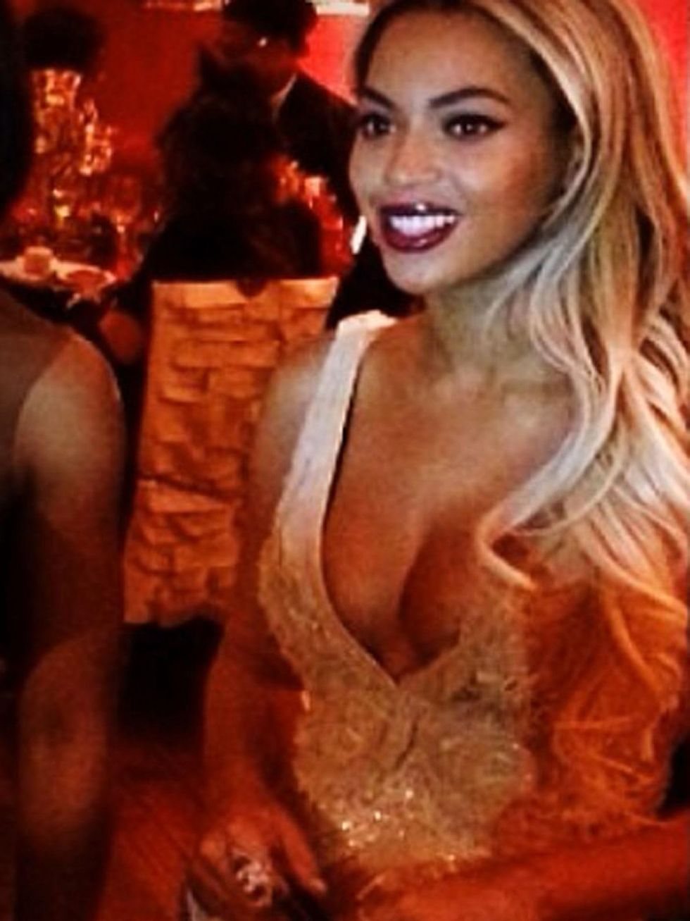 Tina Knowles 60th birthday party in New Orleans January 2014 Beyonce at mom's birthday party