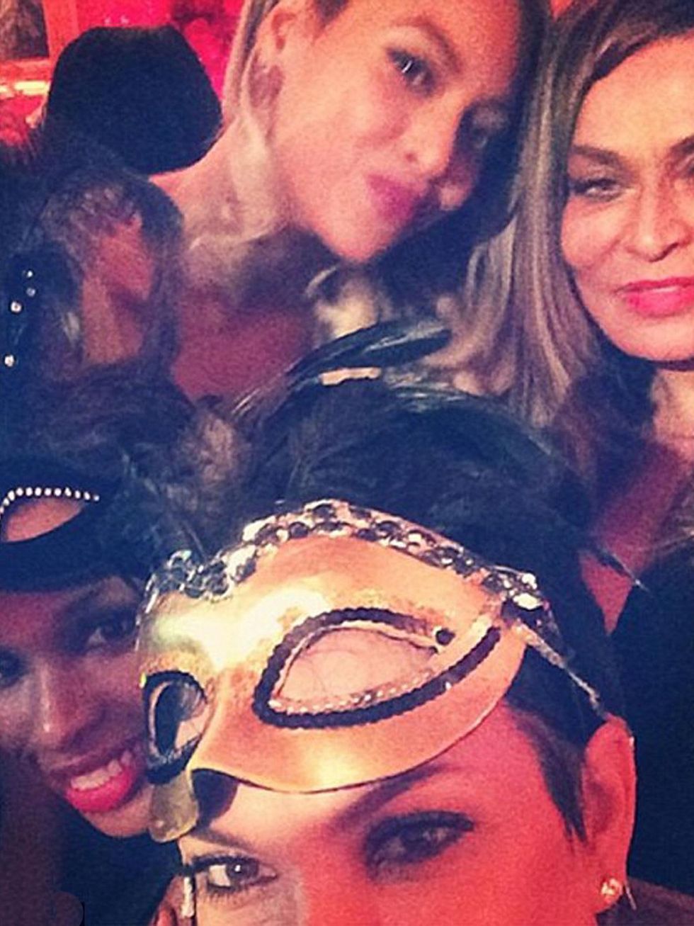 Tina Knowles 60th birthday party in New Orleans January 2014