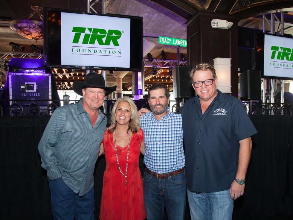 TIRR party, 9/16, Tracy Lawrence, Kristin Abello, Raul Abello, Pat Green