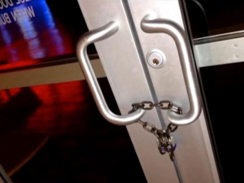 Toby Keith's I Love The Bar & Grill locked out January 2015