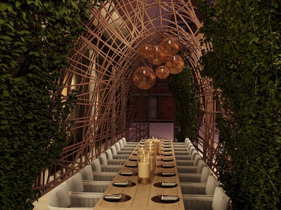 Toca Madera bird's nest rendering