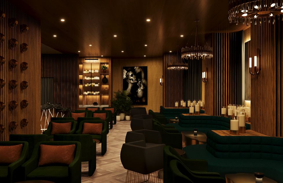 Toca Madera interior rendering