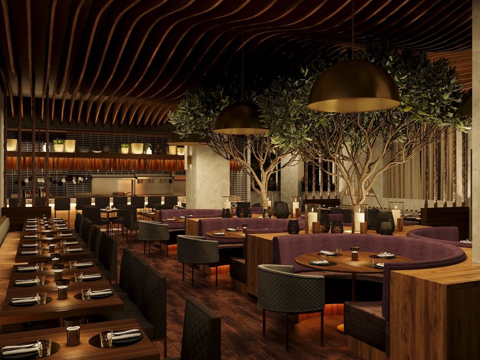 Toca Madera main dining room