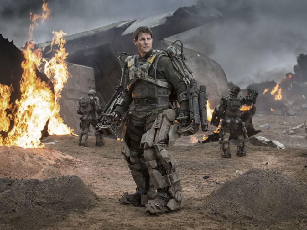 Tom Cruise in Edge of Tomorrow