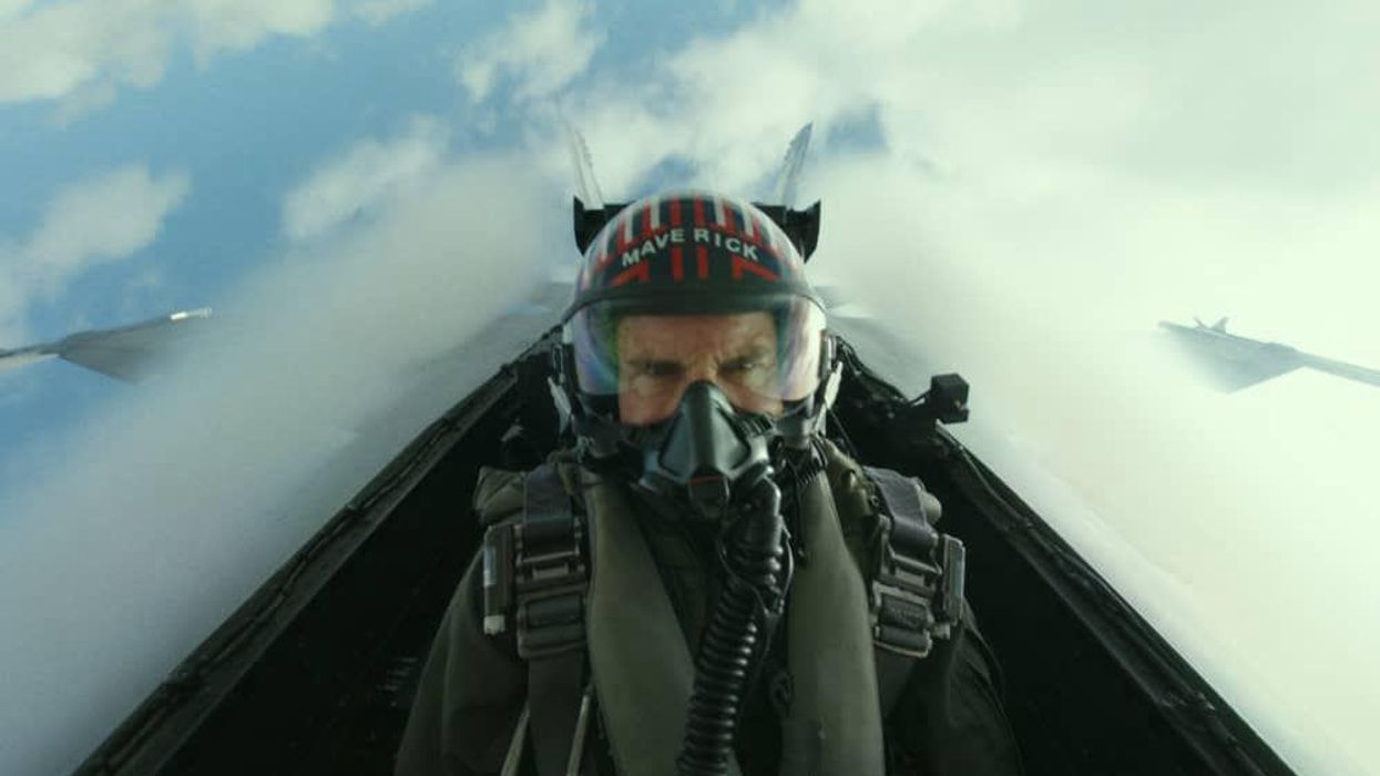 Tom Cruise in Top Gun: Maverick.