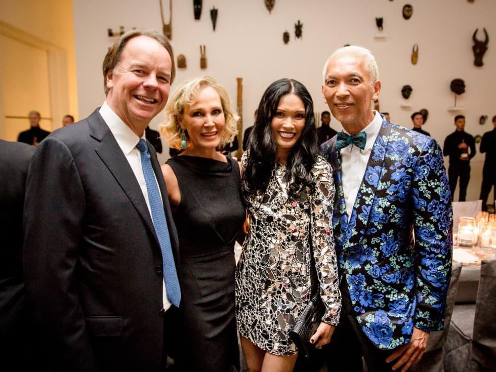 Tom Ford dinner Denis Boulle, Karen Boulle, Duyen Nguyen, Marc Nguyen