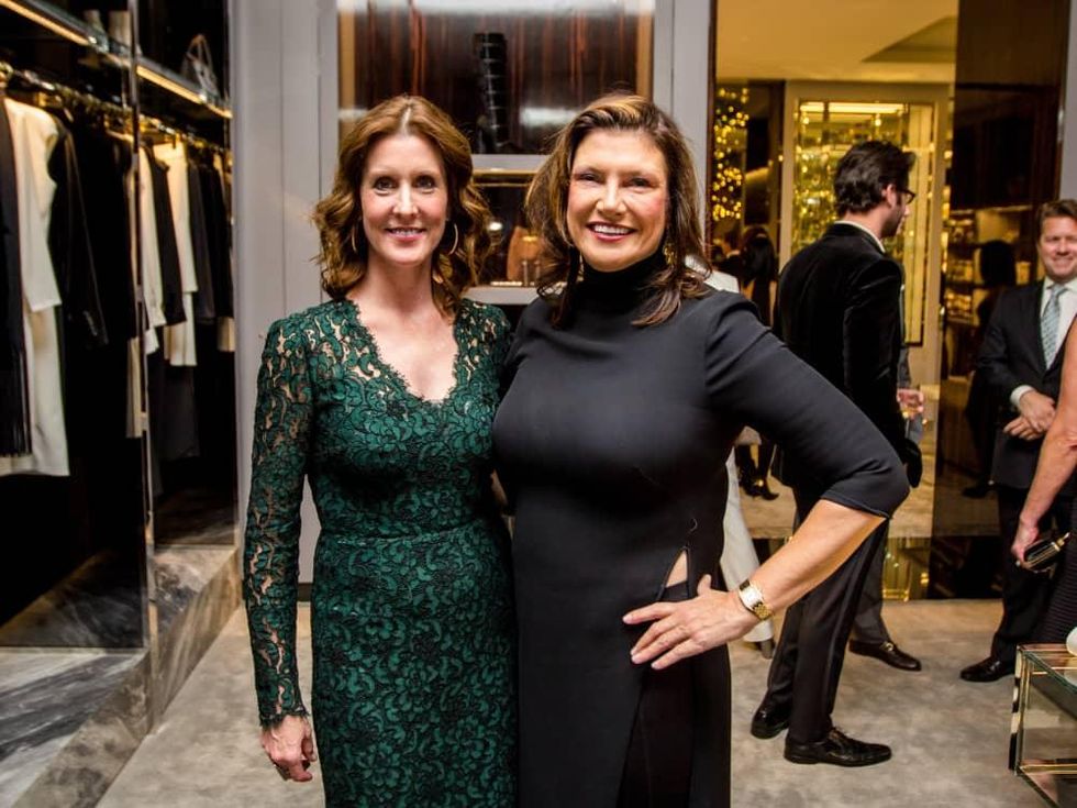 Tom Ford dinner Phoebe Tudor, Rosemarie Johnson