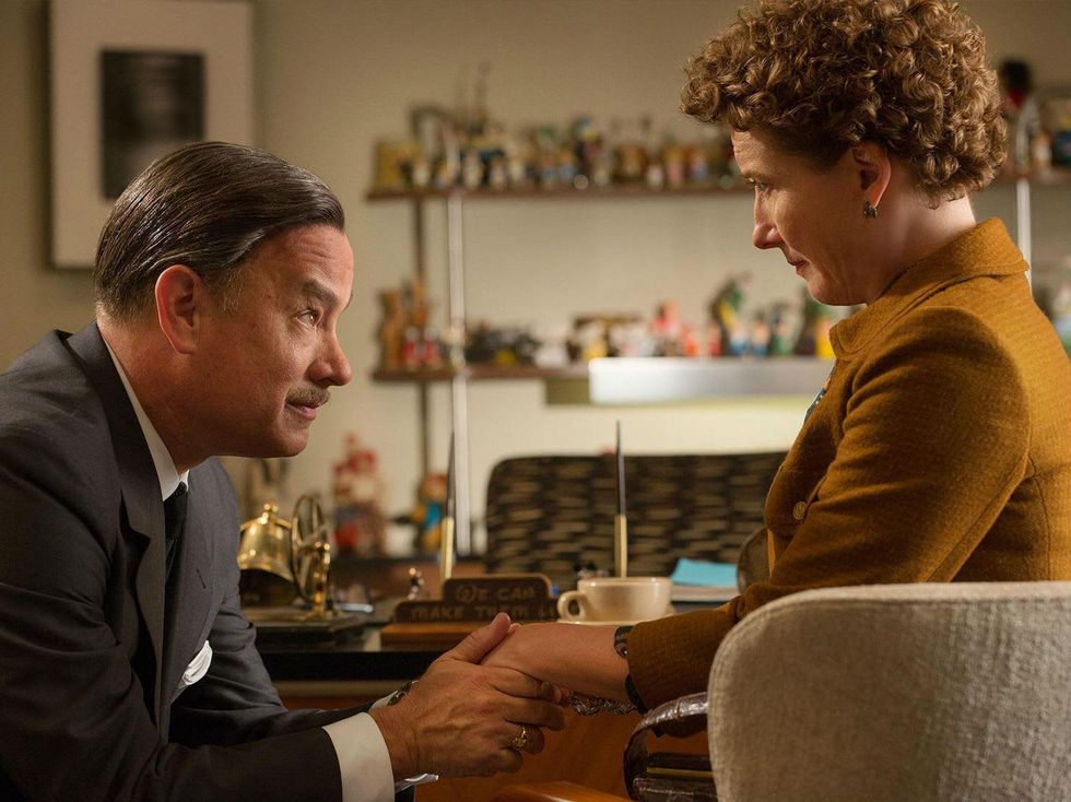 Tom Hanks and Emma Thompson in Saving Mr. Banks
