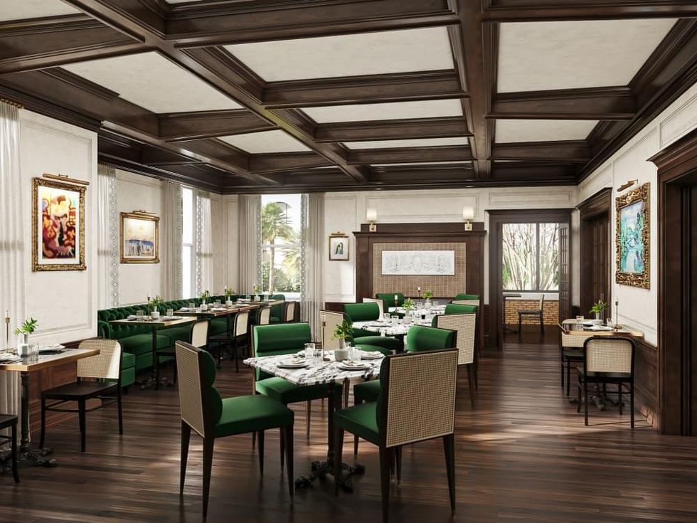 Tonight & Tomorrow La Colombe D'or rendering