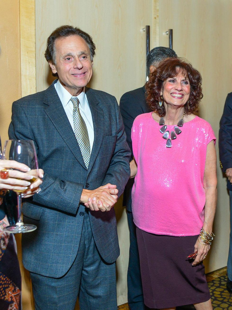 Tony and Donna Vallone at the Memorial Hermann Razzle Dazzle Pink Luncheon October 2013