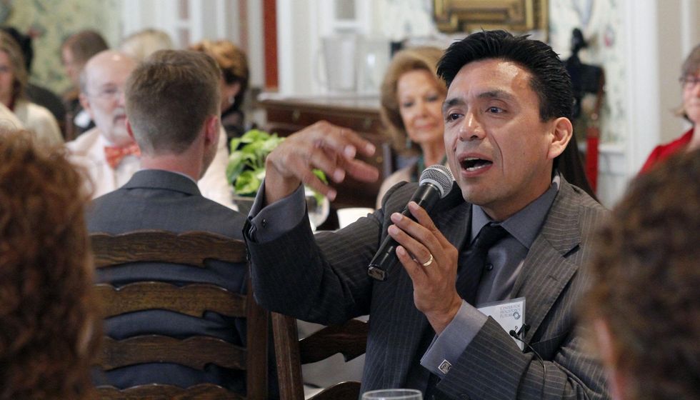 Tony Diaz at Center for Houston's Future event August 2014
