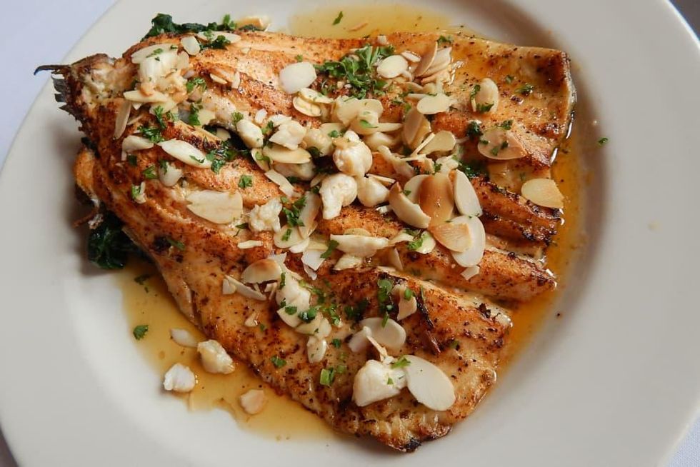 Tony Mandola's Trout Almondine