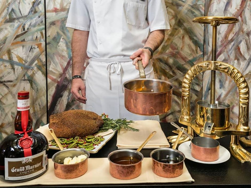 Tony's Austin Waiters duck press