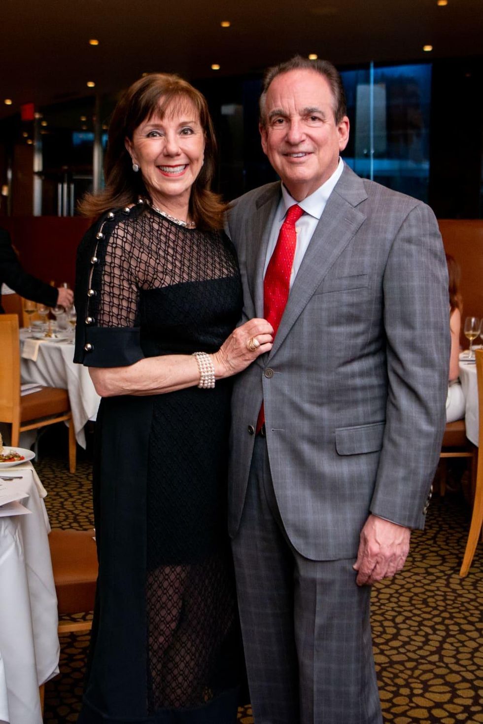 Tony's Wine Dinner The Women's Fund Elizabeth and Alan Stein