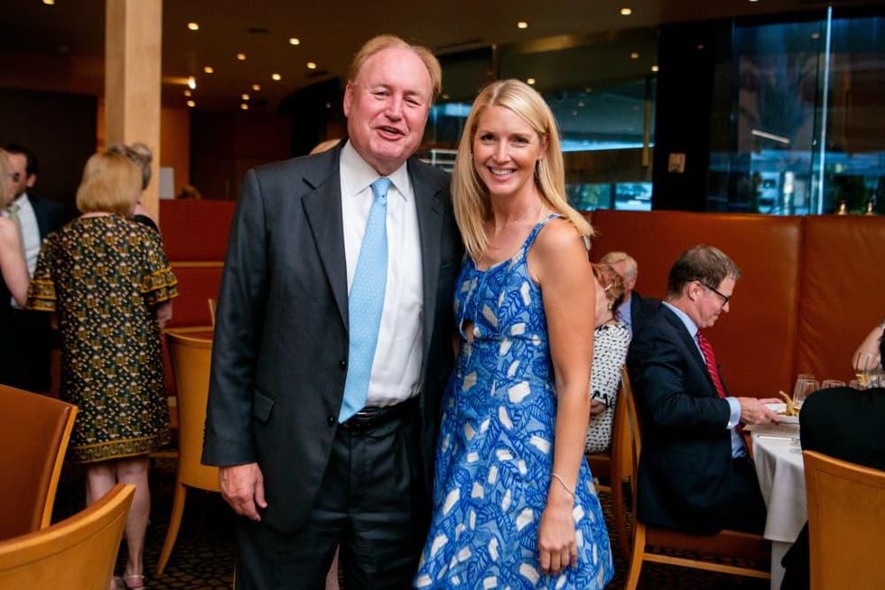 Tony's Wine Dinner The Women's Fund Gary Petersen, Laura Hatfield