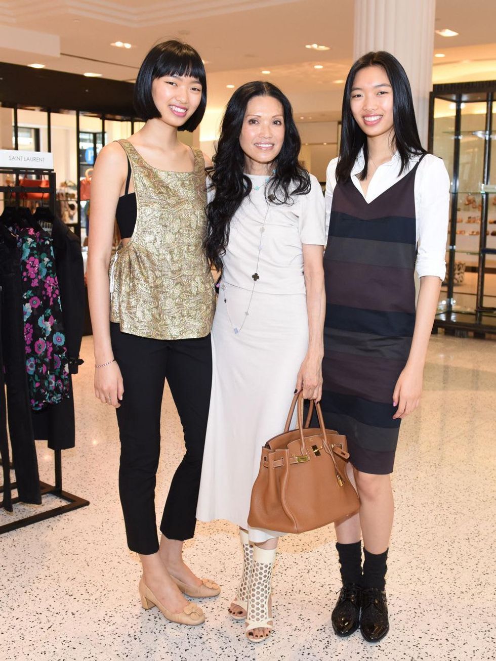 Tootsies Josie Natori brunch Chloe Nguyen, Duyen Huynh, Lauren Nguyen