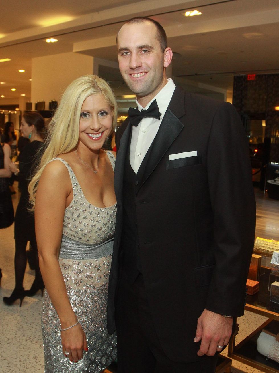 Tootsies Valentine's party, February 2013, Laurie Schaub, Matt Schaub