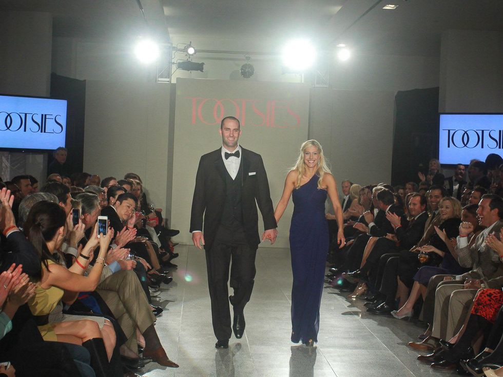 Tootsies Valentine's party, February 2013, Matt Schaub, Laurie Schaub