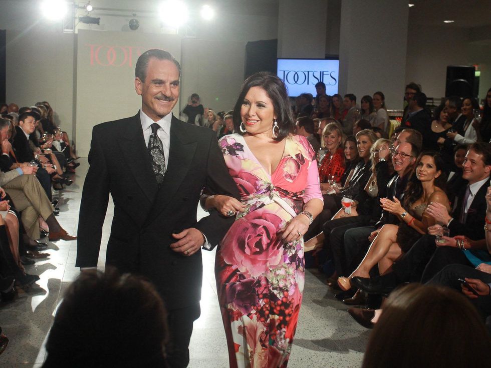 Tootsies Valentine's party, February 2013. Rudy Festari, Debbie Festari