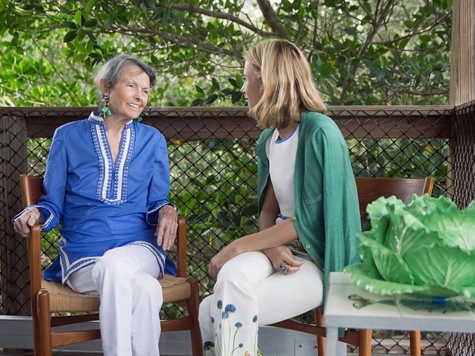 Tory Burch lettuce and cabbage collection March 2015 Tory and Dodie