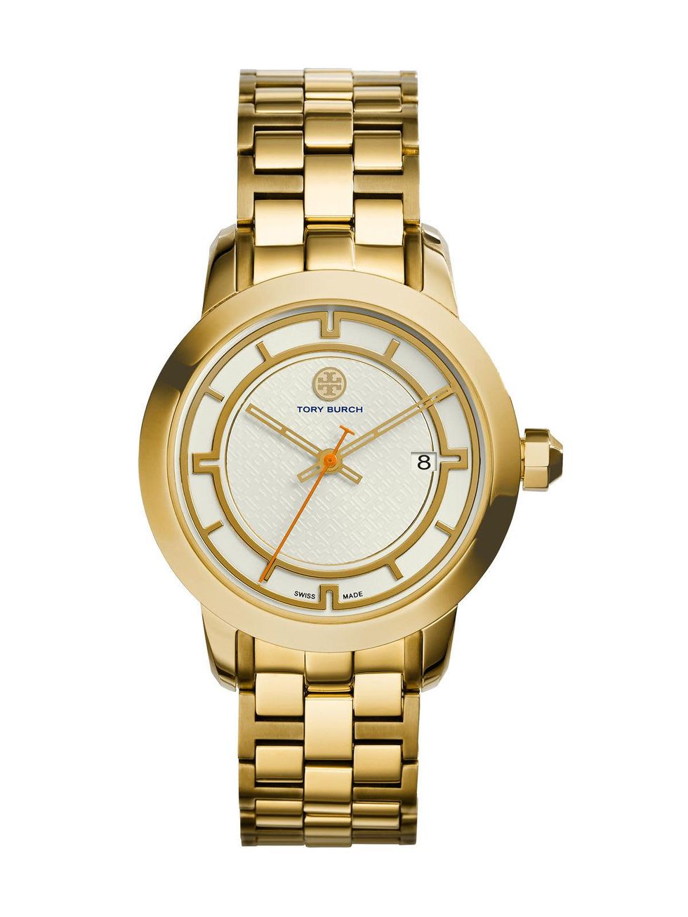 Tory Burch watch collection October 2014 The Tory in gold