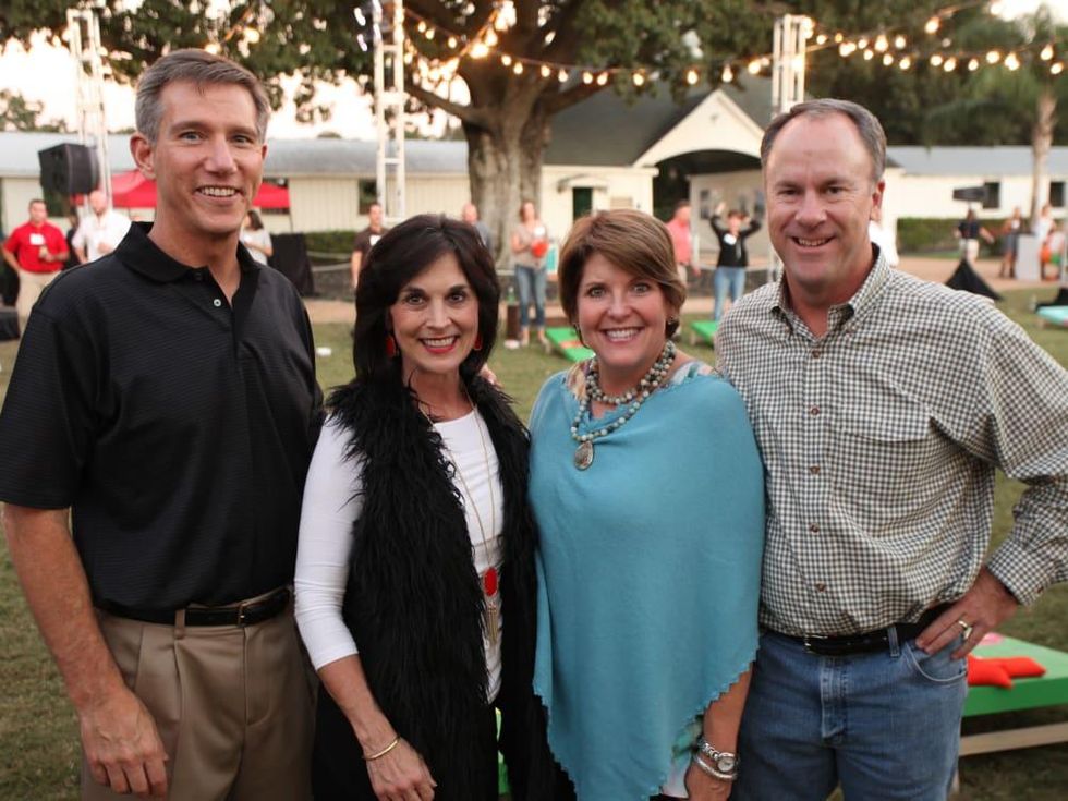 Toss for TCH Henry Dixon, Karen Dixon, Kelly Miller, Gregg Miller